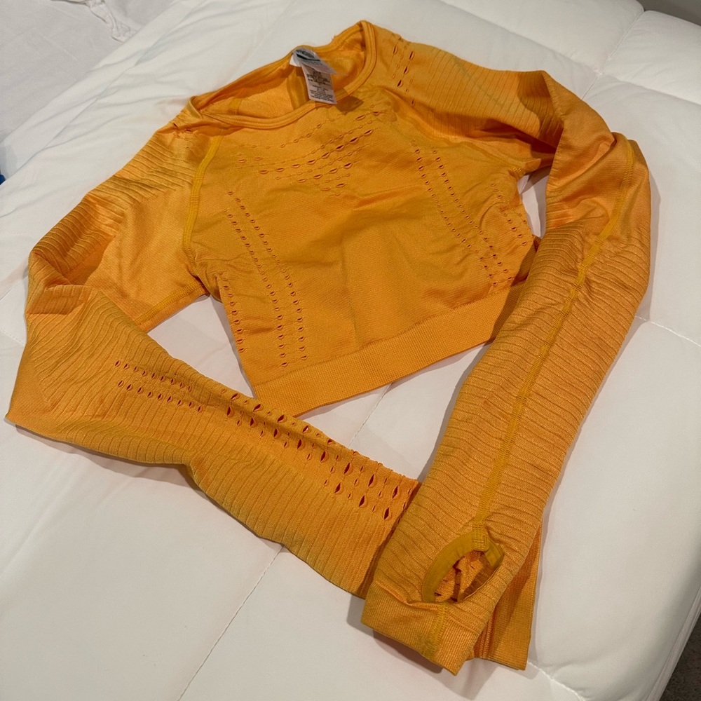 Gymshark Yellow Crop Top